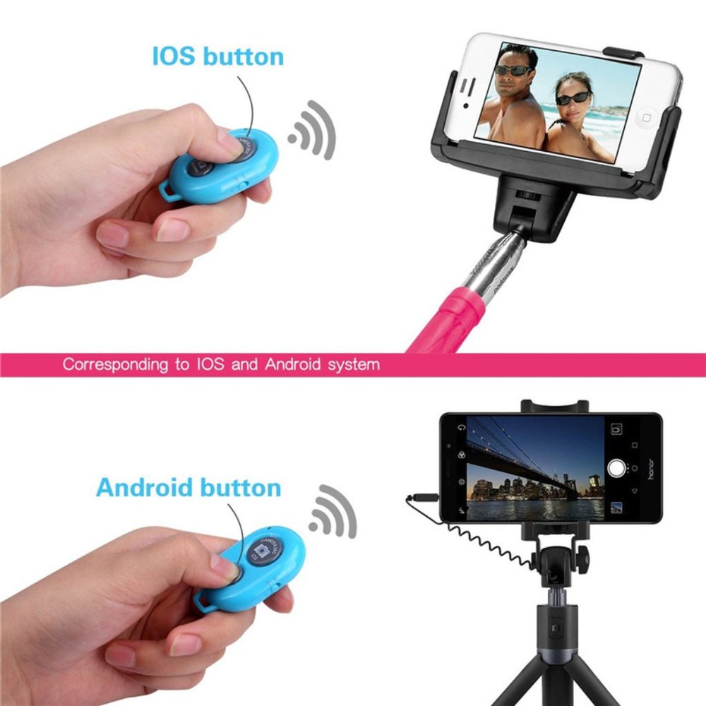 Camera Shutter Bluetooth Remote Control W/Battery - Picture 7 of 10
